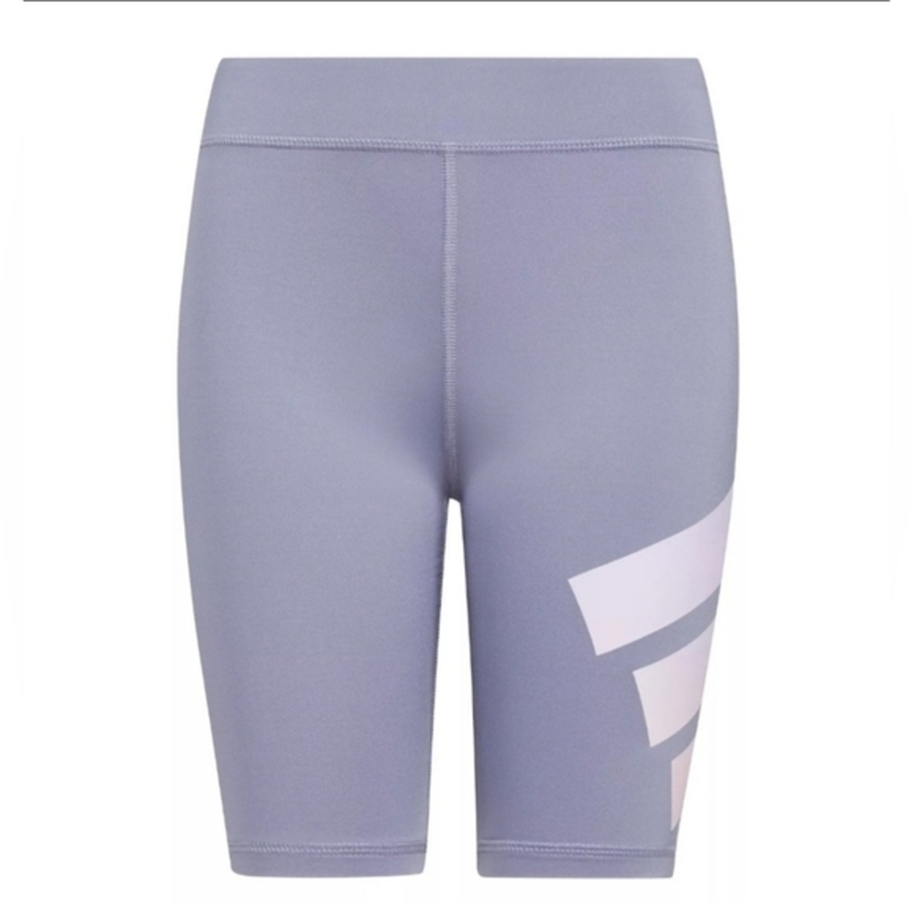 Adidas Girls Biker Athletic‎ Shorts Activewear Sporty Purple NWT Size 14 Large